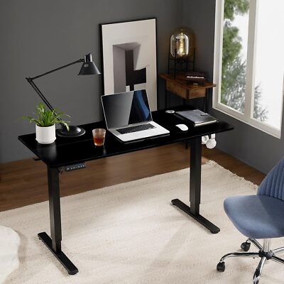 40''-63'' Electric Standing Desk Home Office Height Adjustable Computer Work Table