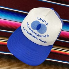 Vtg Tingle Incorporated Fort Lauderdale Florida Snapback Adult Hat Baseball Cap