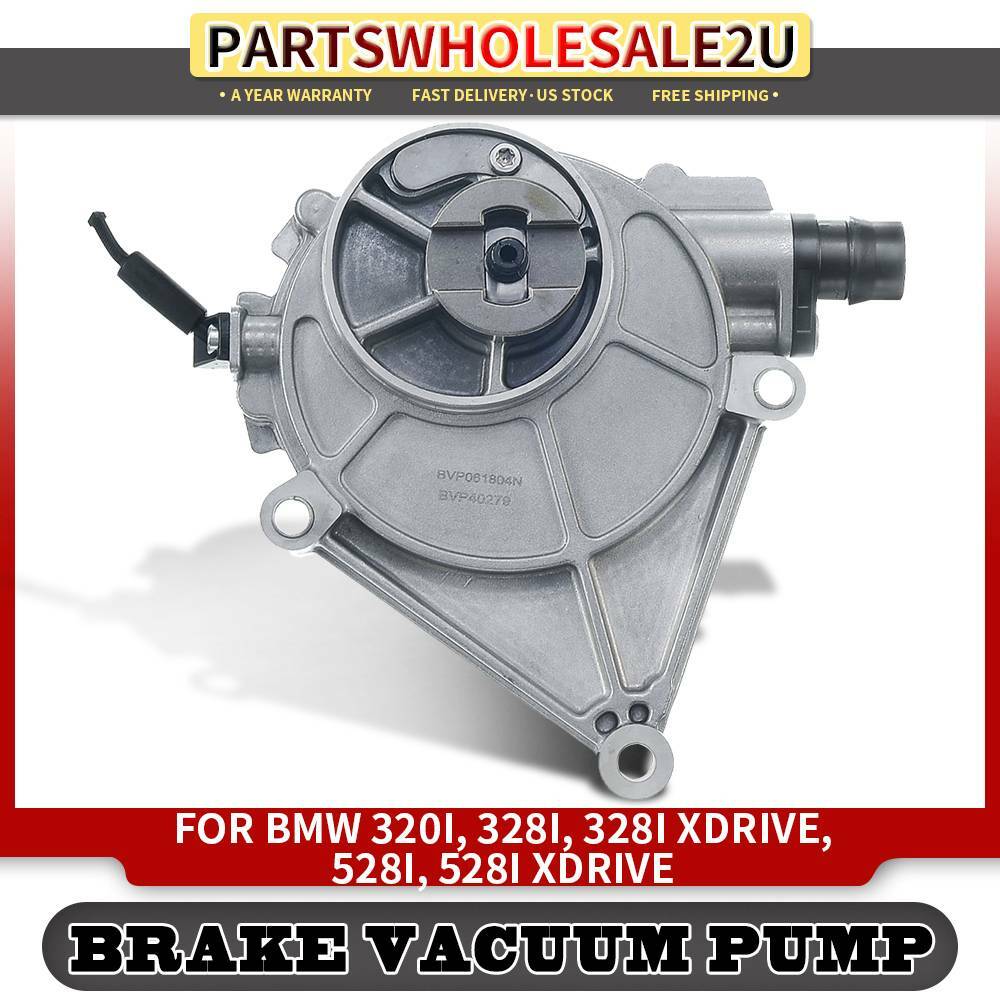 Vacuum Pump - Compatible with 2011 - 2015 BMW 335i xDrive 3.0L 6-Cylinder 2012 2013 2014