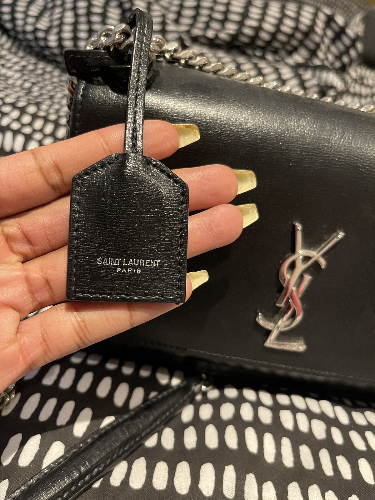 Borsa Sunset Saint Laurent Media ARGENTO HARDWARE