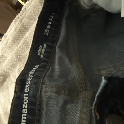 Amazon Essentials Women s Skinny Moulant Dark Wash Jeans Size 28 x 28 NWT