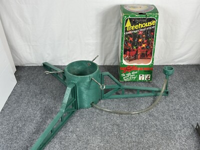 Vintage 1989 Treehouse Christmas Tree Watering Stand First Tridon Ind