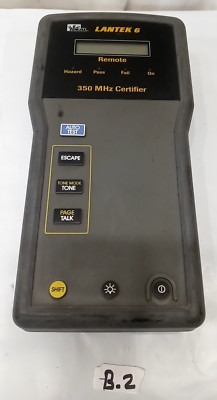 IDEAL Lantek 6 Cable Tester Certifier 350MHz Without Battery Same As Pictures
