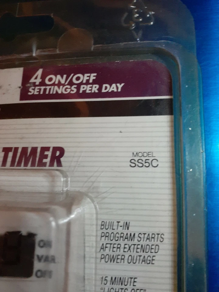 Intermatic Digital Wall Switch Timer Programmable 24 hour Model S55C - Image 4 of 4