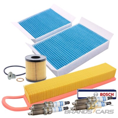 ATEC INSPEKTIONSPAKET SET C FÜR PEUGEOT 207 CITROEN C3 DS3 1.4 95 PS + 98 PS
