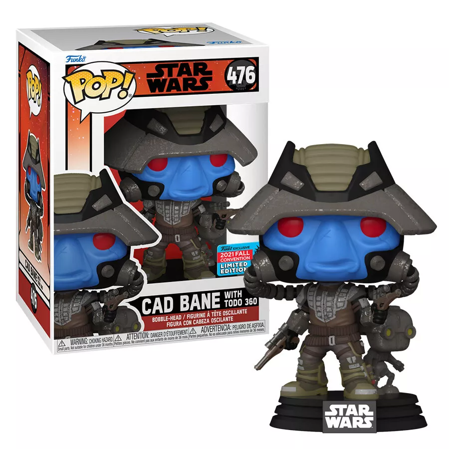 telefon sammenbrud udelukkende Star Wars: Bad Batch Cad Bane with Todo 360 NYCC Exclusive Pop! Vinyl  Figure 476 889698559126 | eBay