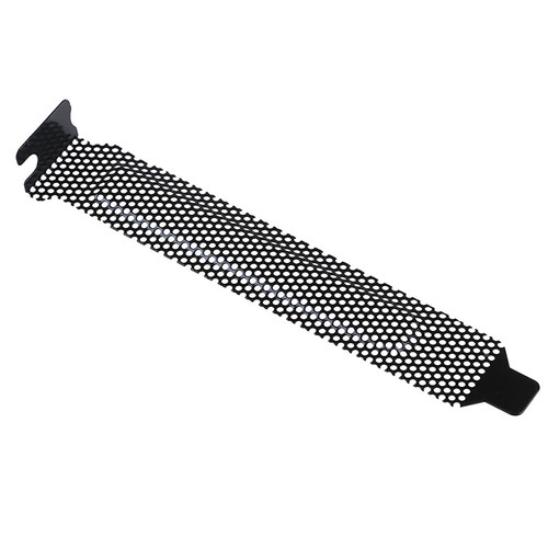 10Pcs New black PCI slot cover dust filter blanking plate hard steFY MB - Afbeelding 9 van 9