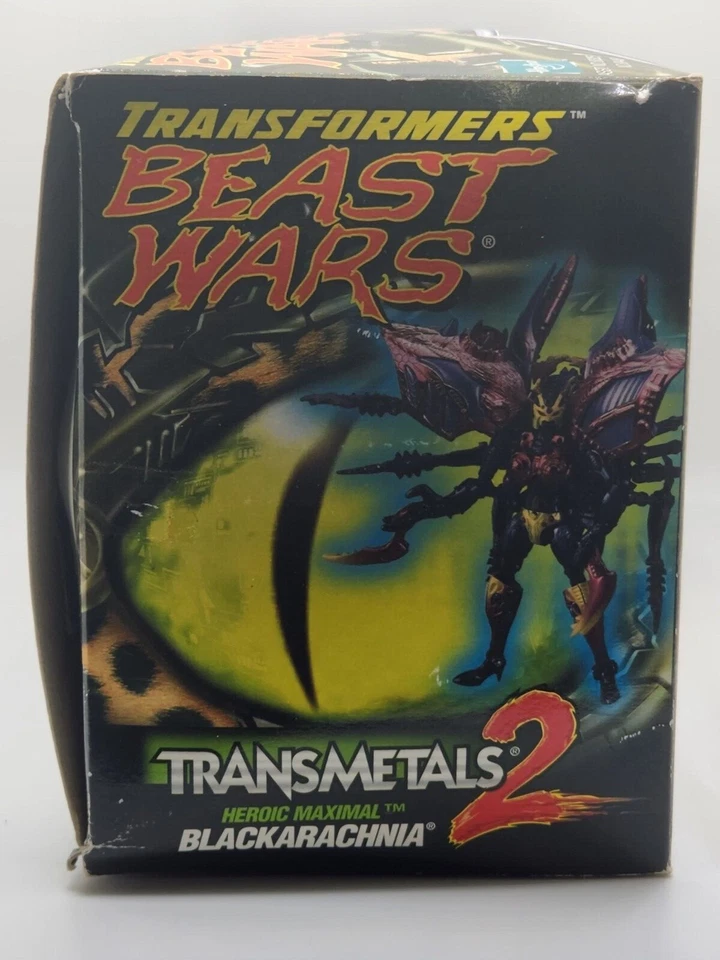 Blackarachnia Transmetals 2 1999 Beast Wars TRANSFORMERS Hasbro MIB - Image 4 of 4