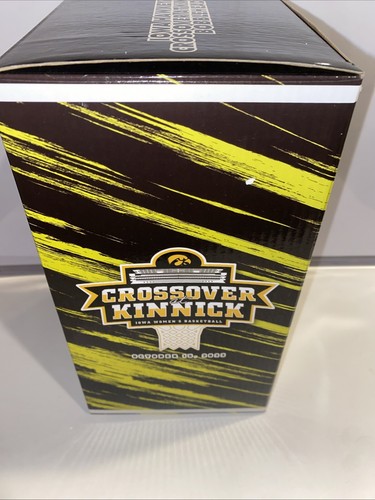 Caitlin Clark Iowa Hawkeyes Women's Crossover Kinnick Bobblehead #160 of 2023 - Picture 7 of 11