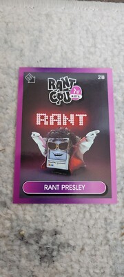 2024 RANT CPU CHATBOT PROMO CARD RANT PRESLEY ELVIS GARBAGE PAIL KIDS STYLE 21B