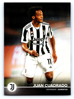 2021-22 TOPPS Juventus Official Team Set 11 Juan Cuadrado
