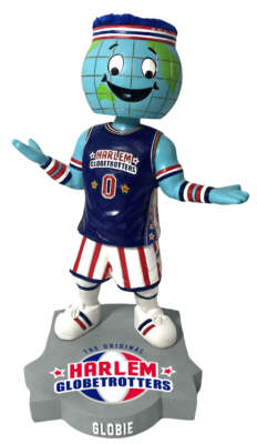 Globie Harlem Globetrotters Limited Edition - Numbered to 2,021 Bobblehead