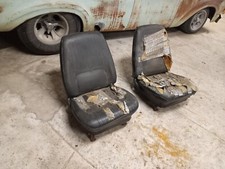 1970 Only Camaro Firebird Trans Am Front Bucket Seats- No Headrests