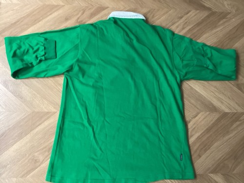 Maglia Rugby Irlanda Vintage Oneills Verde Made In Ireland Taglia XXL VG Buona Con - Foto 9 di 13