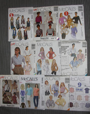 CHOICE: McCall's Patterns Misses Blouse, Tops, Vests size: 12-22 UNCUT 28 