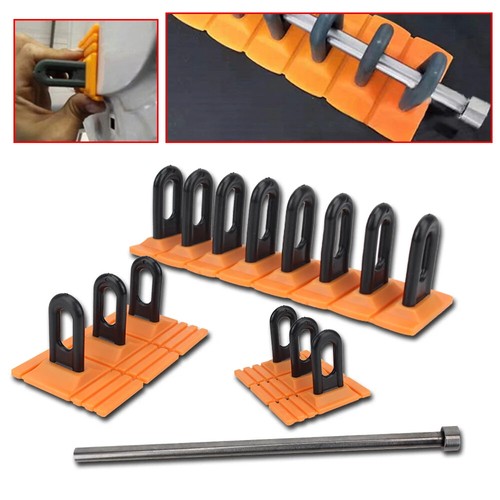 Car Dent Puller Auto Body Paintless Repair Tools 90° Bendable Cuttable Block Kit