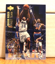 1994-95 Upper Deck Basketball Isaiah Rider #5 Timberwolves All Rookie First Team