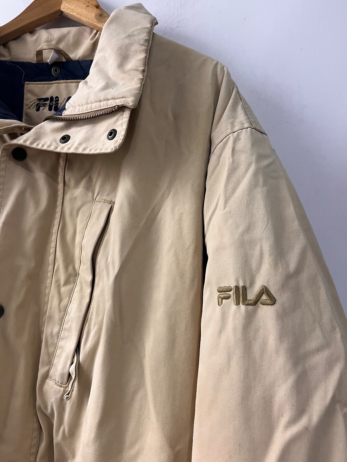 fila giubbino trapuntato