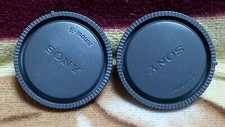 2x Rear Lens Cap Camera Cover For Sony E-mount NEX3/5/6/7 A7 A7R A7II A7S A6000