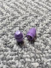 Old School Bmx Schrader Valve Caps 45 Cal Bullet Style Lavender