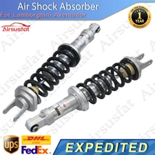 2x For Lamborghini Aventador Rear Left&Right Air Suspension Shock Absorber Strut
