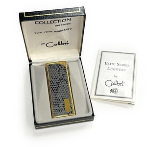 Colibri Elite Collection Flint Lighter Slim Needs Fuel