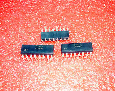 US Seller 5pcs LTV847 LTV-847 DIP-16 Quad Optocoupler Photocoupler High Density