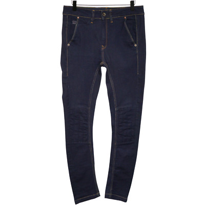 Damen G-Star Draper Tapered Jeans Stretch Twisted Cotton Größe W25 L32 JJE819