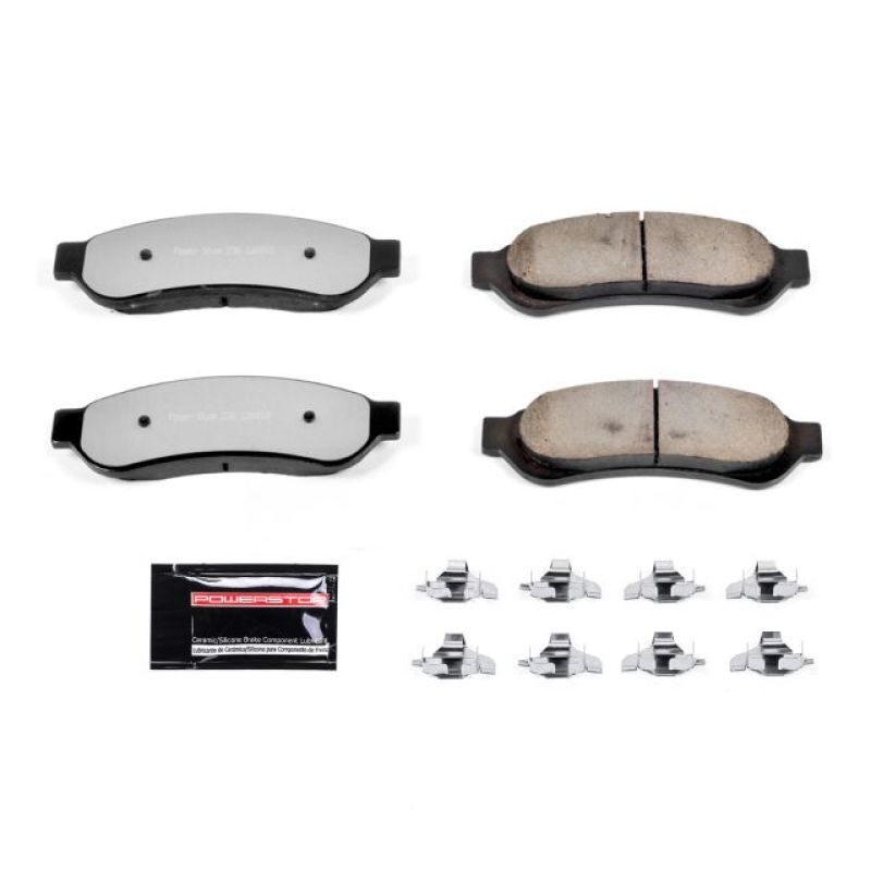 Power Stop Fits 07-10 Ford F-250 Super Duty Rear Z36 Truck & Tow Brake Pads w/Ha