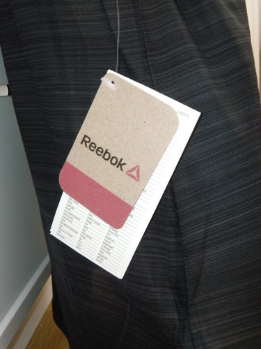 NUEVO CON ETIQUETAS REEBOK MUJER TANQUE NEGRO PEQUEÑO 8/10/12 NUEVO GIMNASIO CORRER YOGA PILATES TIBURÓN - Imagen 3 de 7