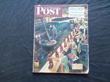1950 MARCH 25 THE SATURDAY EVENING POST MAGAZINE - ILLUSTRATED COVER - SP 1819