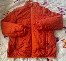 REI Boys 10/12 Orange Light Weight PUFFER Jacket-Near Mint