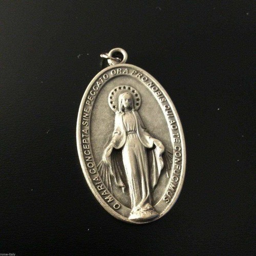 HUGE Miraculous Medal Blessed by Pope Francis - BVM - Virgin Mary - 第 3/6 張圖片