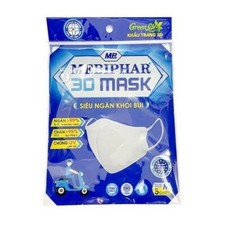 MEBIPHAR 3D Face Mask. 5 Pieces in 1 package....