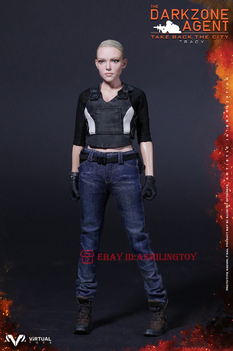 1/6 VTS Toys VM-019 THE DARKZONE AGENT TRACY Action Figure