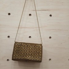 Pretty Vintage Beaded Evening Bag Purse Prom Wedding Handbag