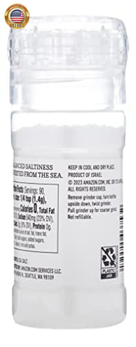 , Sea Salt Adjustable Grinder, 4.5 Oz (Pack of 2) ⭐️⭐️⭐️⭐️⭐️ - Picture 2 of 5