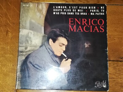 ENRICO MACIAS - L'AMOUR C'EST POUR NOTHING (45 T PLATTE) - V10 -