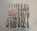 8x Vintage Towle Candlelight 9 1/4 inch Knife Sterling Silver Handle -Set of 8