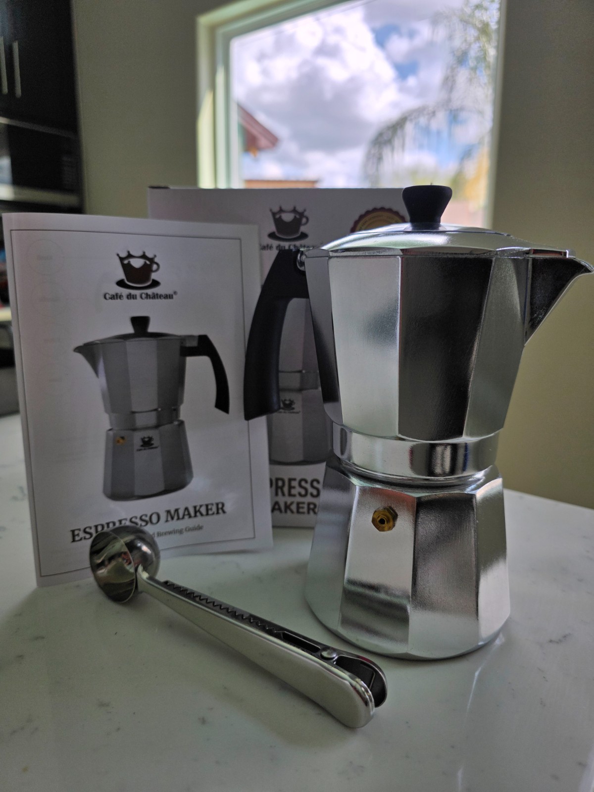 &ndash; Manual Espresso Coffee Maker, Barista Style