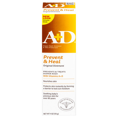 A+D Original Ointment Diaper Rash Gold 100ml Youth Skin Protectant Vitamin A