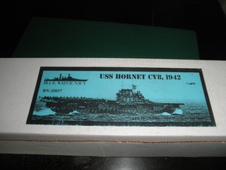 1/350 USS HORNET CV8 US Navy Aircraft Carrier RESIN Kit by Blue Water Navy BIG
