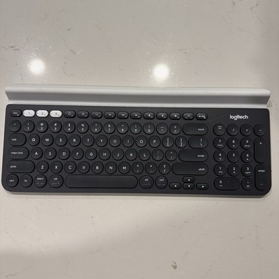 Logitech K780 Multi Device Wireless Keyboard Bluetooth USB Dongle Tested Working