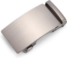35MM Ratchet Belt Buckle Only for 1 3/8" Slide Belt Strap Stylish Durable Belt B