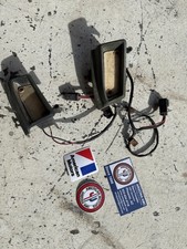 1970 AMC Javelin AMX Front Lower Dash Center Courtesy Lights Rare With Wiring