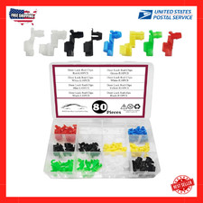 80PCS Door Lock Rod Car Clips Assortment Kit, Door Install Clips, Tailgate Ha...