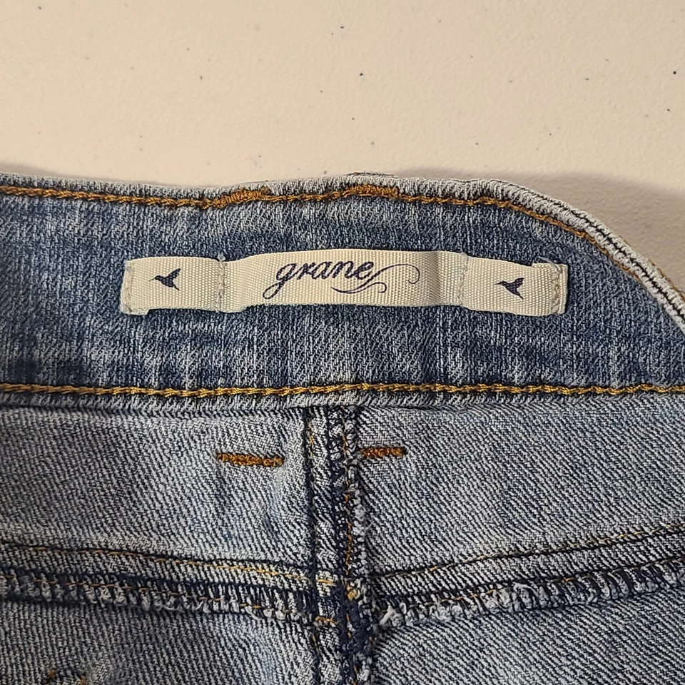 Pantalones Cortos Grane Supergirl Talla 9 Juniors Corte Look Patchwork Usados en Excelente Condición Foto 3 de 4