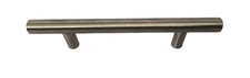 Set of 15- Brushed Nickel Cabinet Pulls 6" Bar Handles w/ Screws 4" Hole Spacing