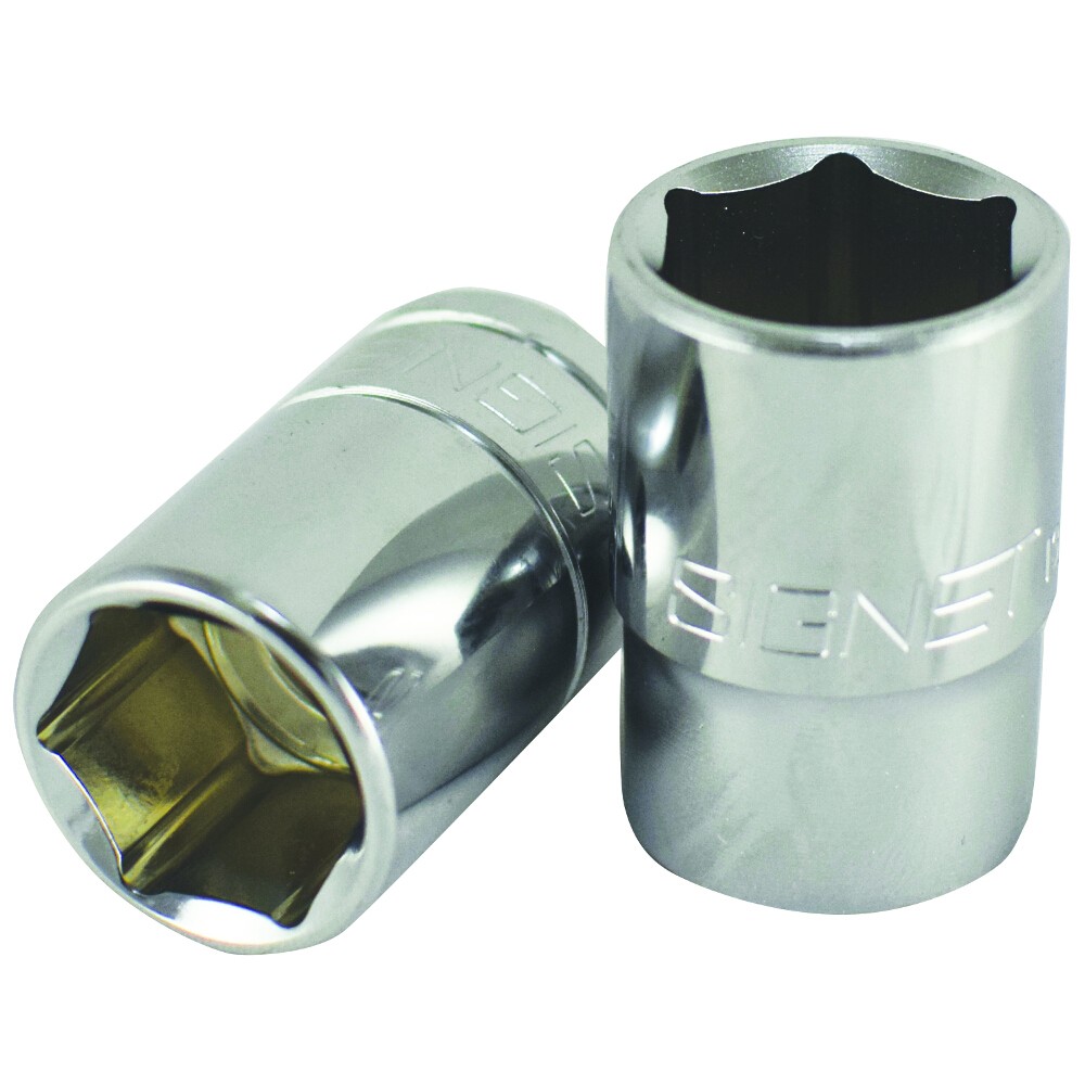 18mm Socket 1/2"" Drive Standard Length 6 Point Signet S13318 - Free Postage