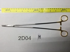 Jarit 121-147 12" Carb-Bite Mayo-Hegar Needle Holder #(2D04H)